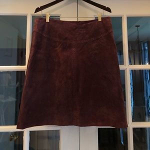 Vintage Genuine Leather Nan Hadden Skirt
